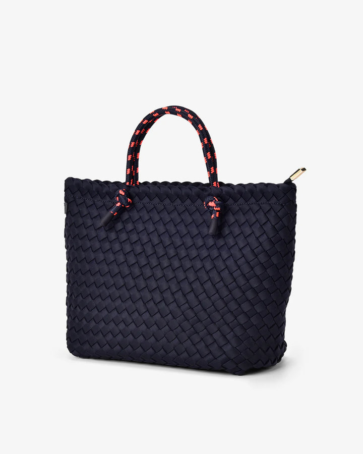 Michigan Tote Navy Neo Plait