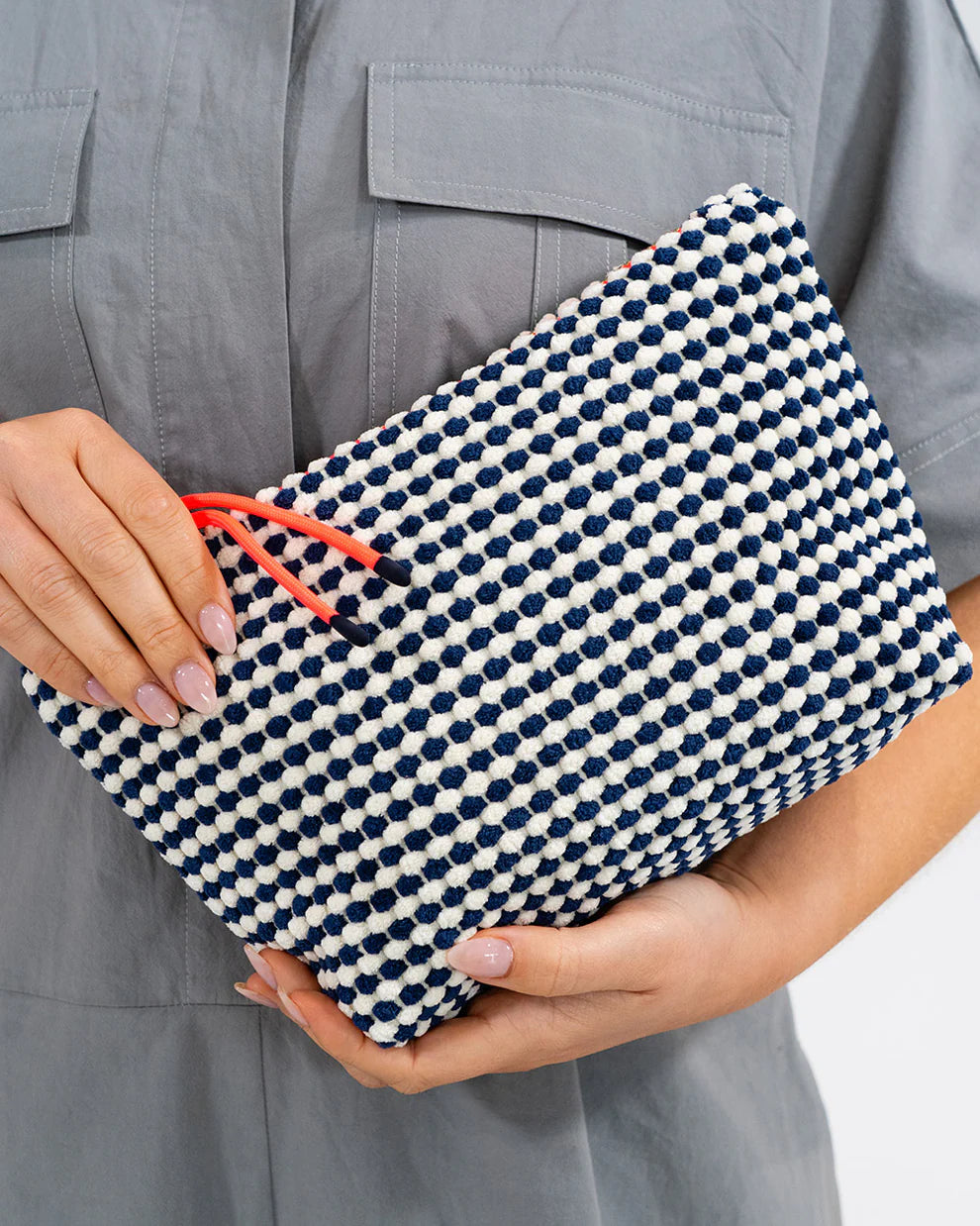 Napili Large Case - Navy/White