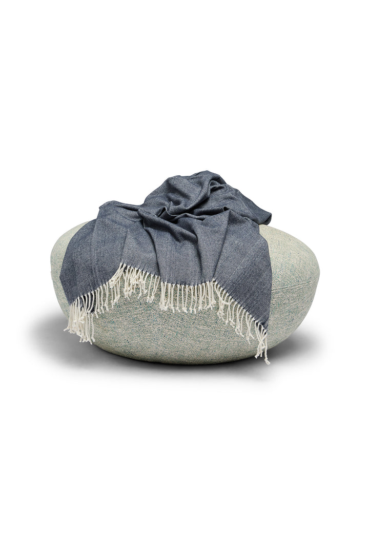 Herringbone Throw - Onyx
