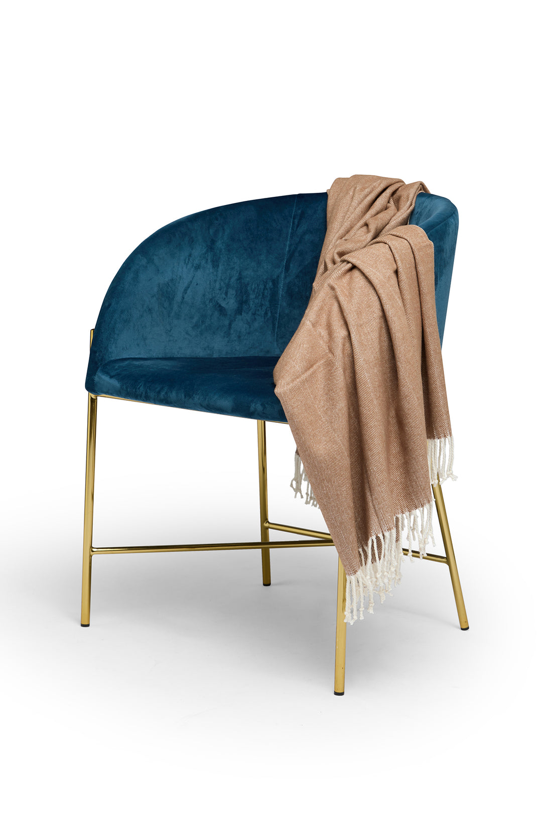 Herringbone Throw - Toffee