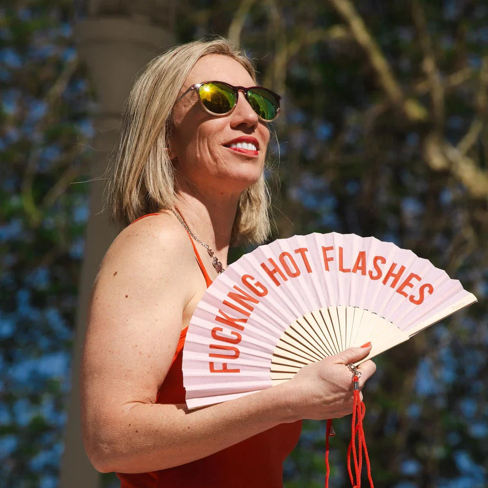 Hand Fan - Fucking Hot Flushes
