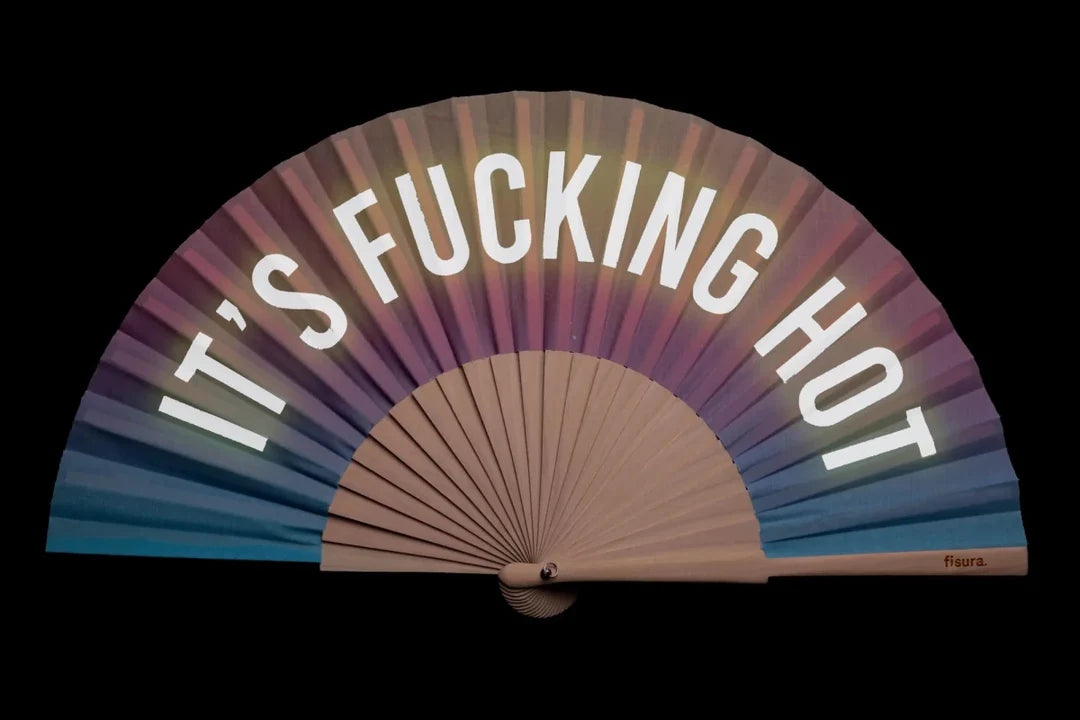 Glow in the Dark Hand Fan - Fucking Hot