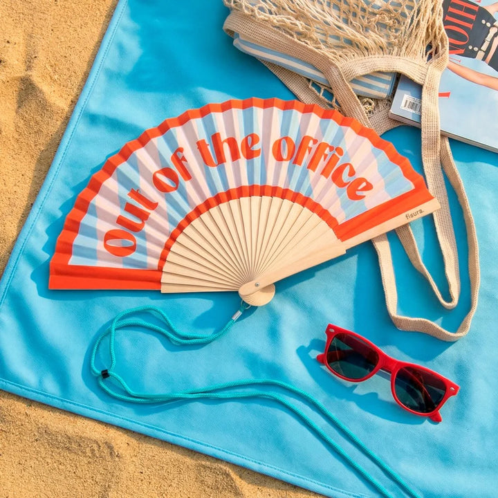Hand Fan - Out of the Office