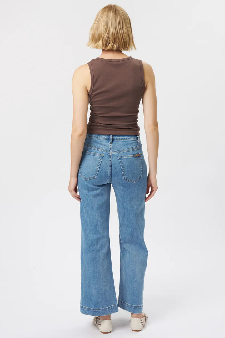 Freya Scallop Pocket Jeans - 70s Blue
