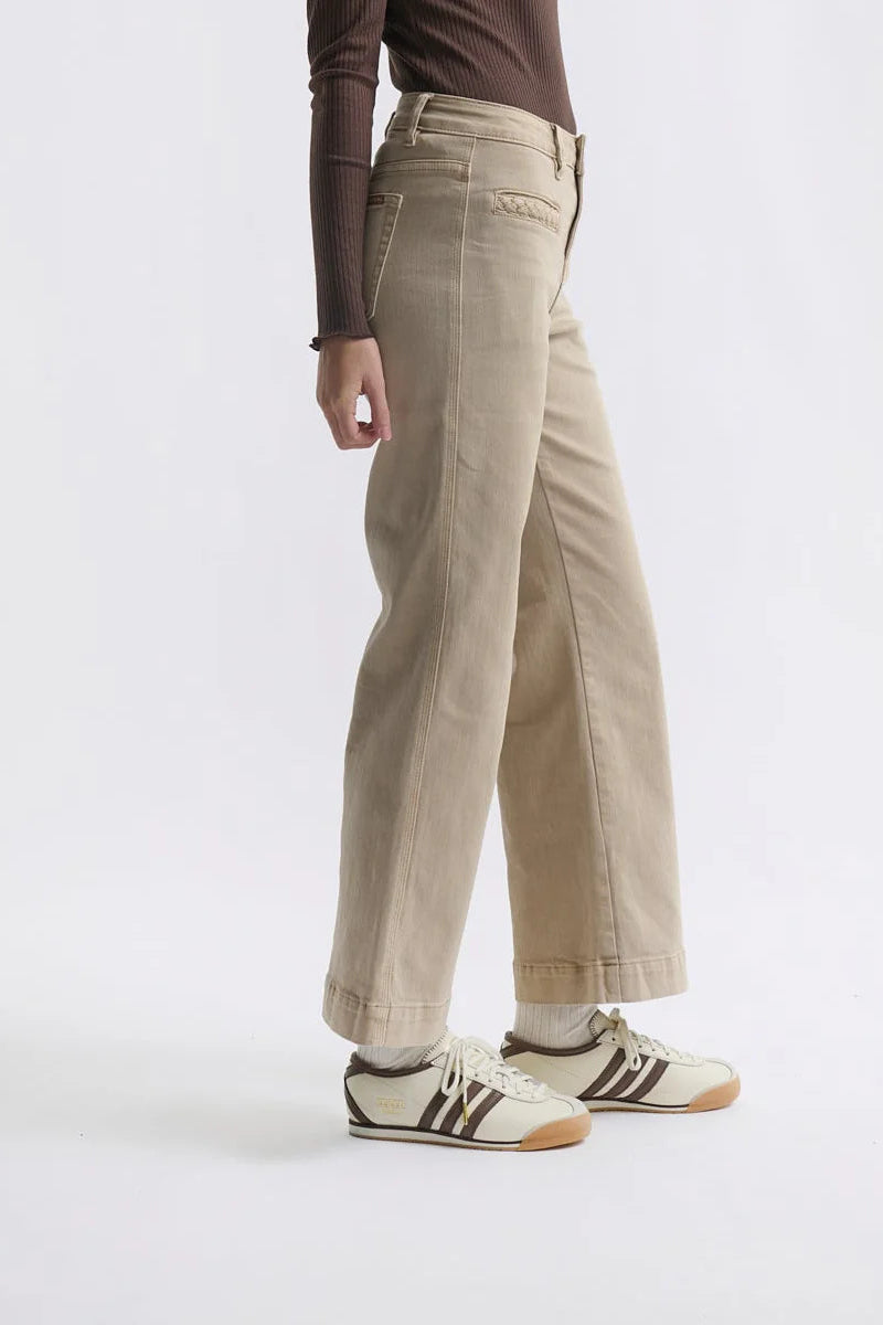 Freya Plait Pocket Jean - Arizona Wash