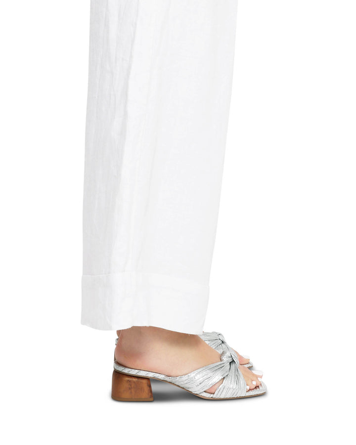 Nude Footwear Georgie Low Heel - Silver