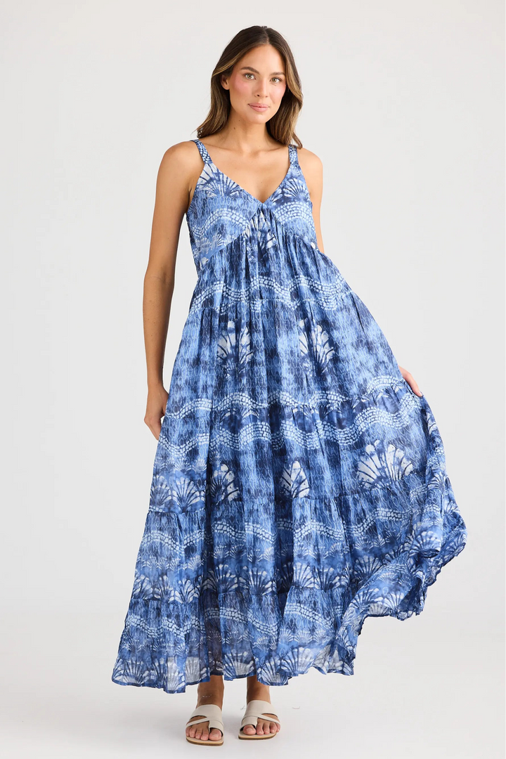 Holiday Evianna Dress Ocean Clam