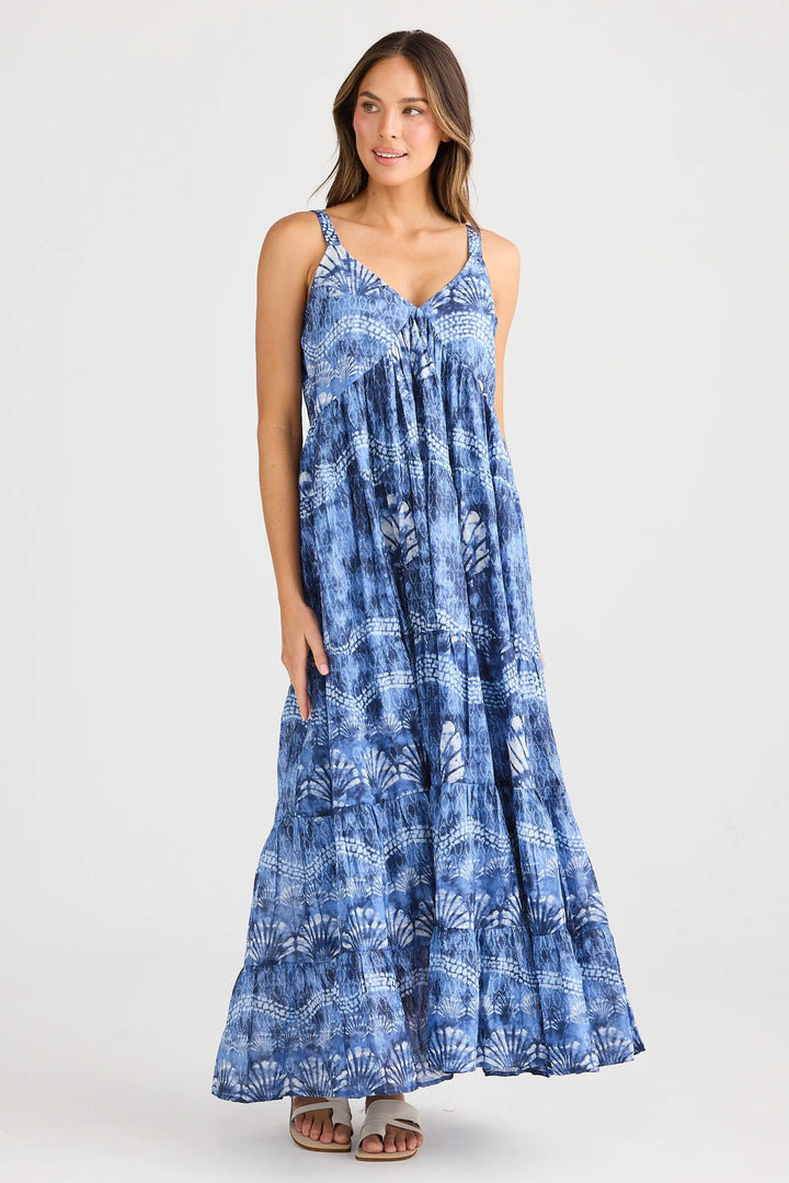 Holiday Evianna Dress Ocean Clam