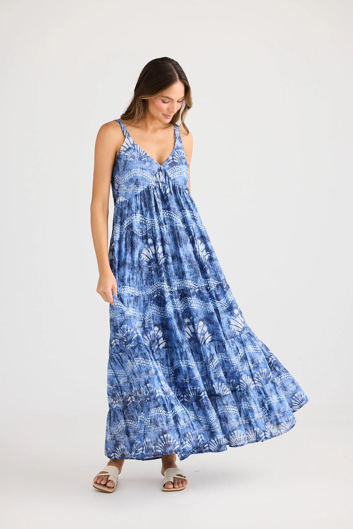 Evianna Dress - Ocean Clam