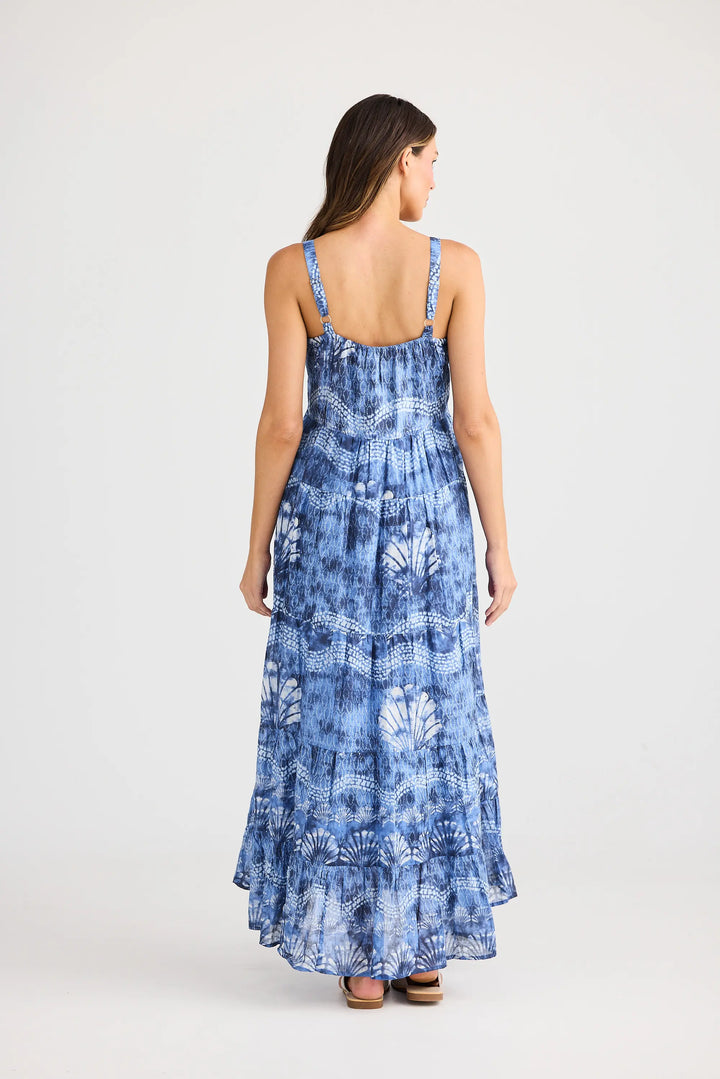 Evianna Dress - Ocean Clam
