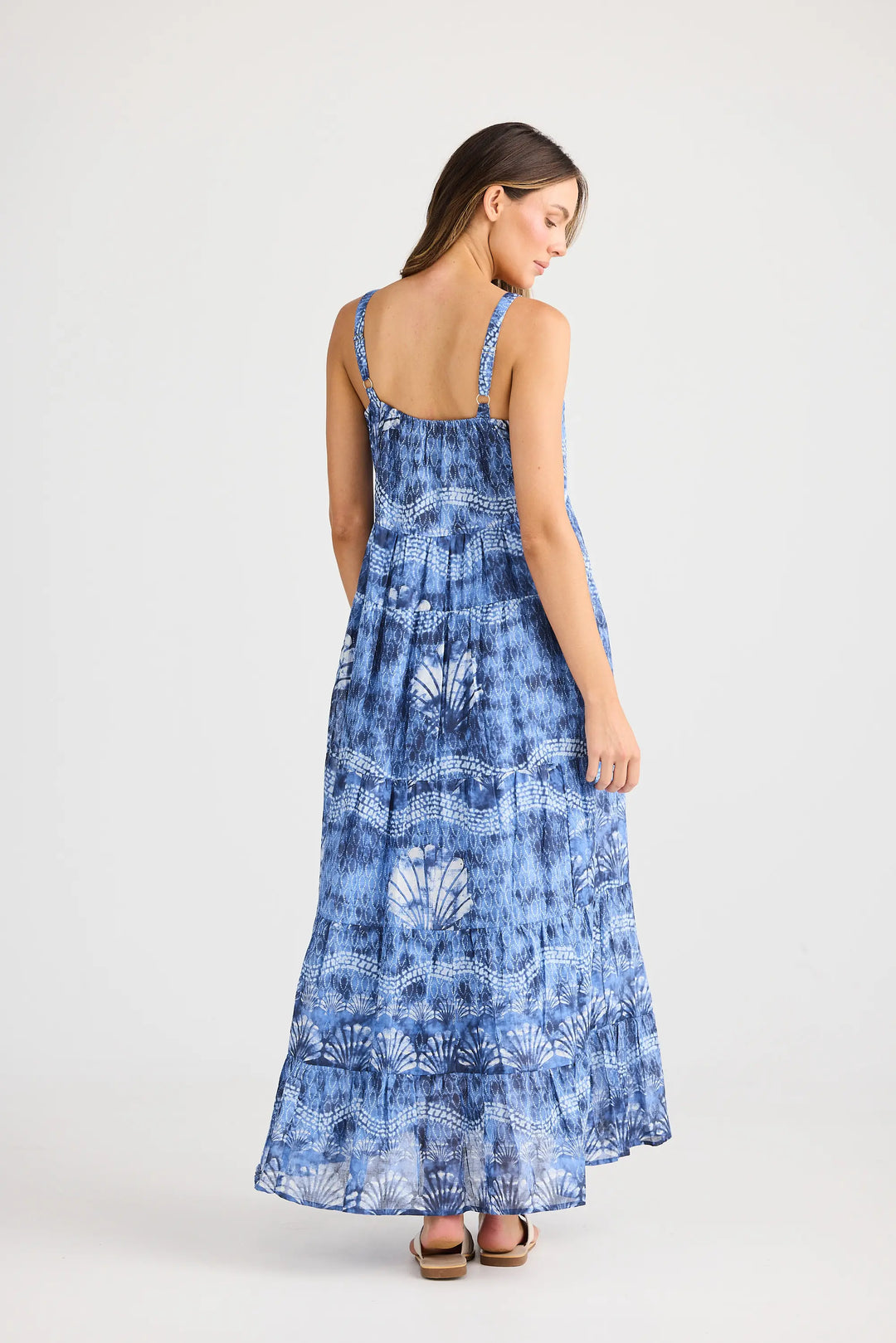 Evianna Dress - Ocean Clam