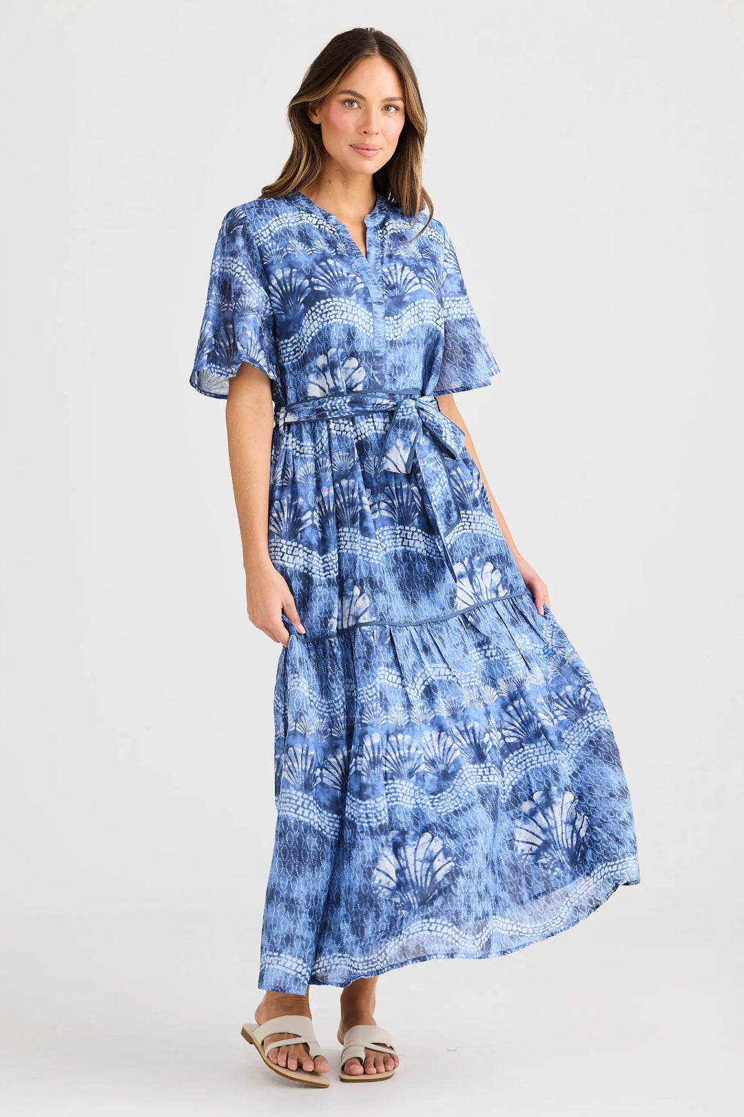Holiday Lynwood Dress Ocean Clam