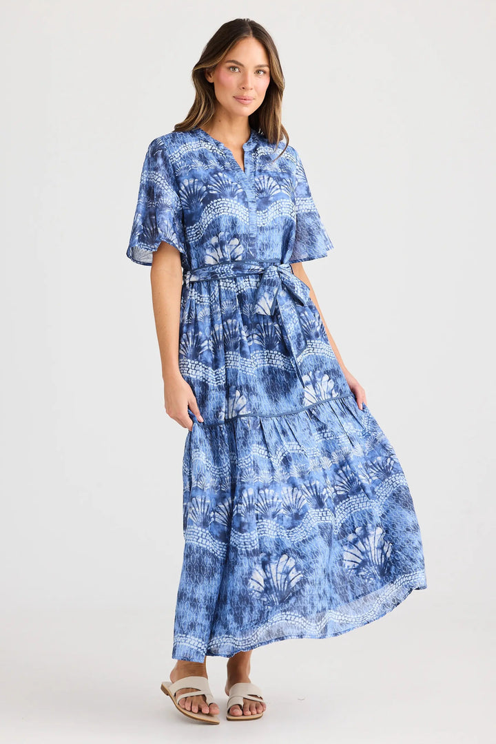 Holiday Lynwood Dress Ocean Clam