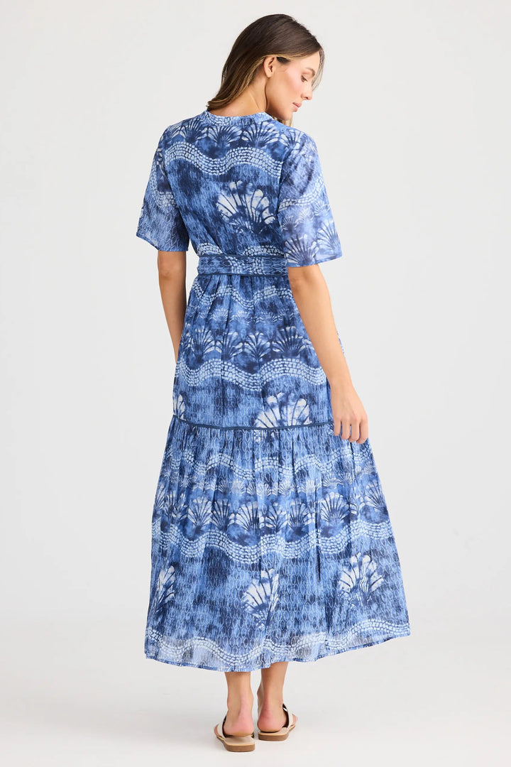 Holiday Lynwood Dress Ocean Clam