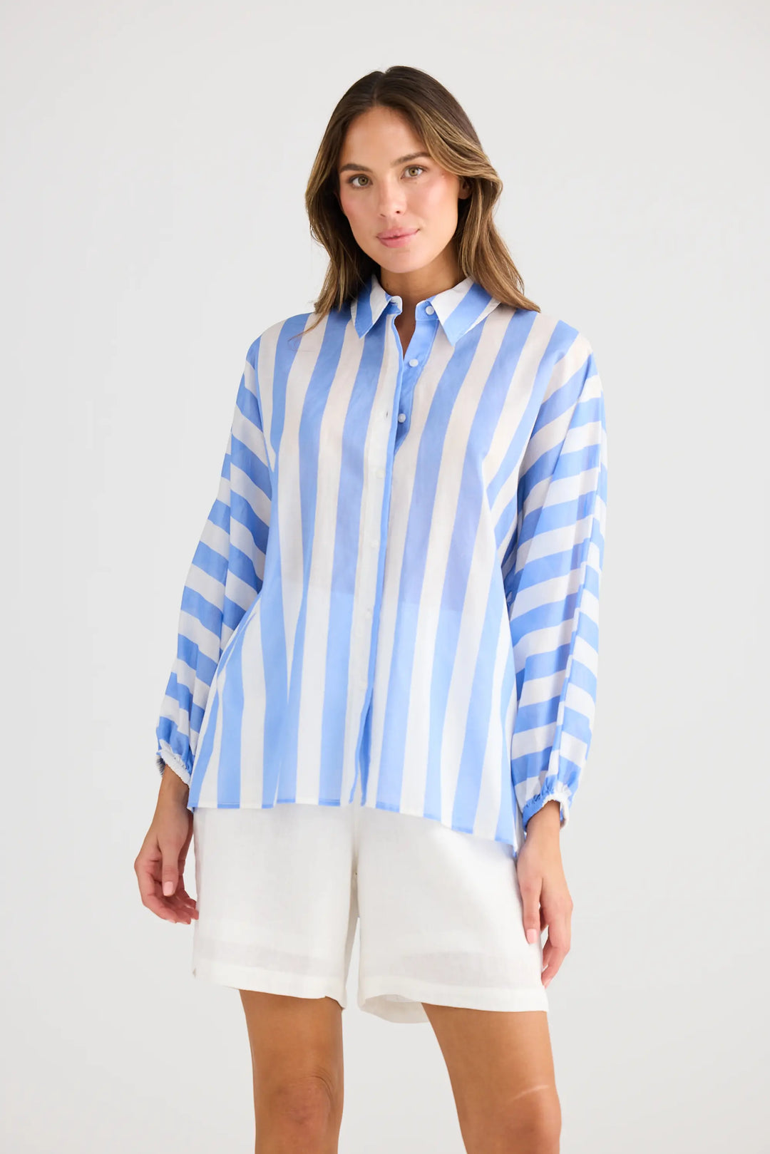 Cliffside Shirt - Blue Stripe