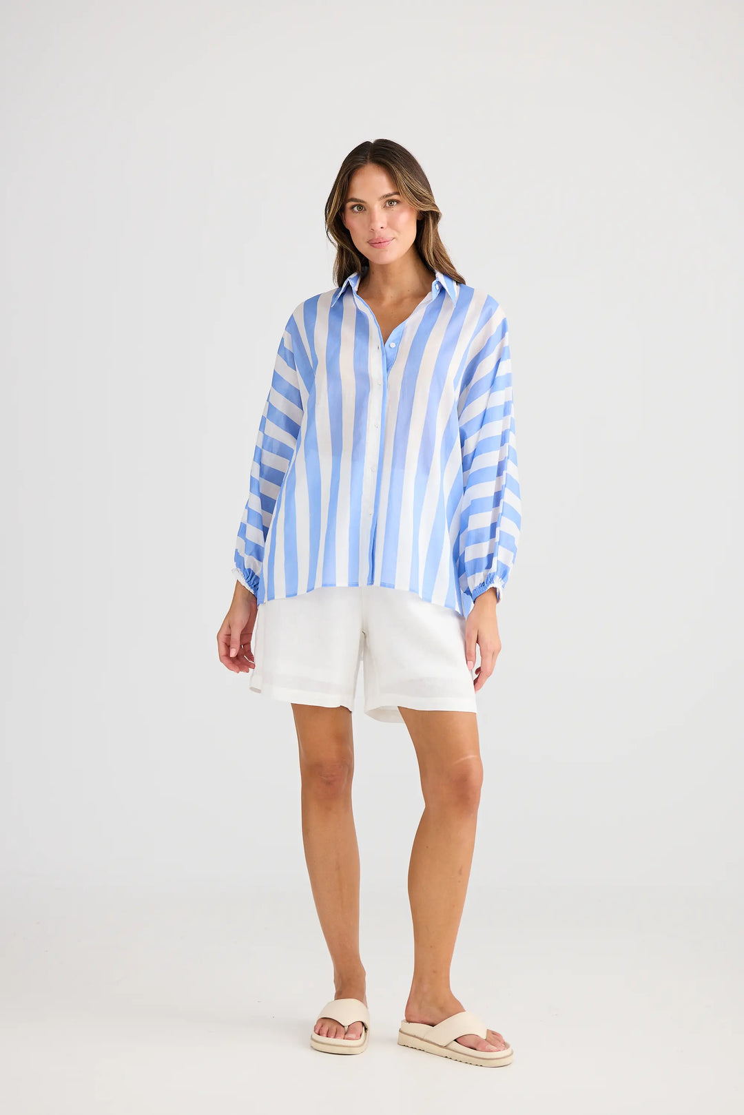 Cliffside Shirt - Blue Stripe