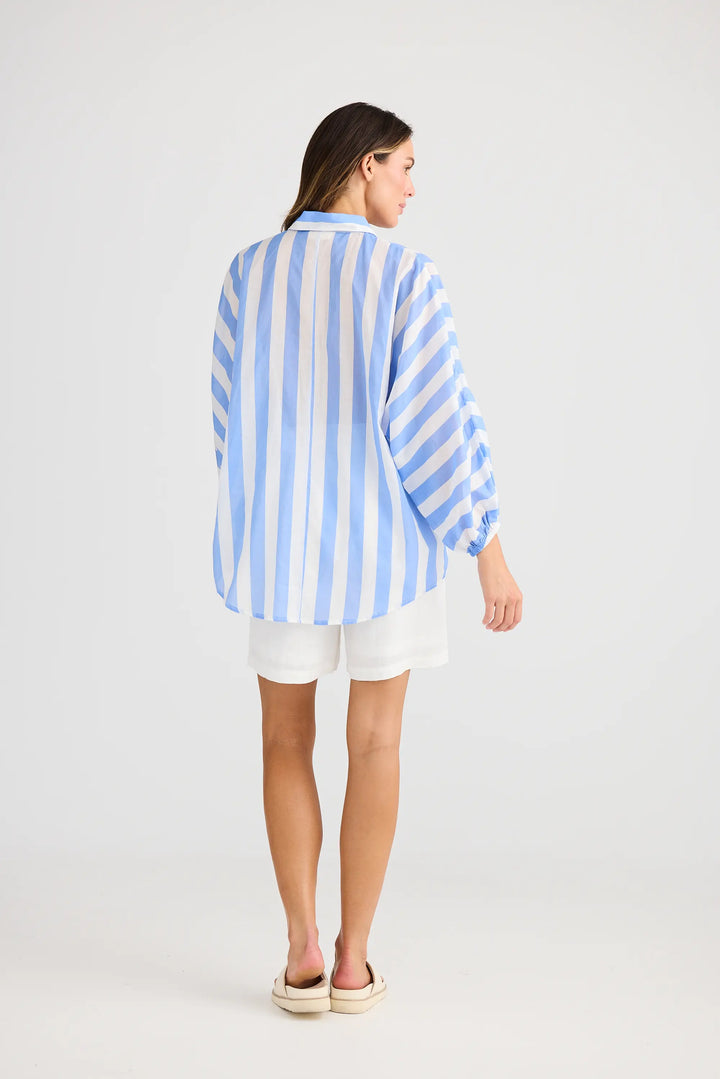 Cliffside Shirt - Blue Stripe