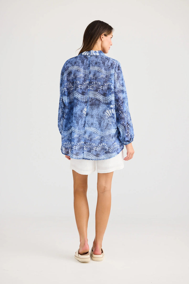 Cliffside Shirt - Ocean Clam