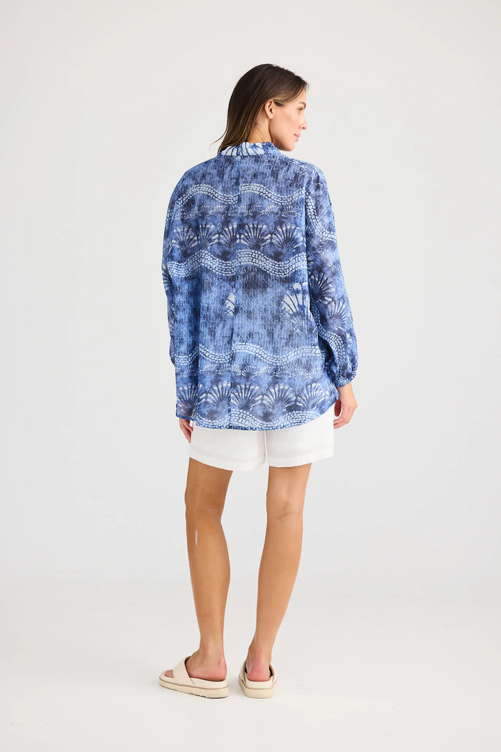 Cliffside Shirt - Ocean Clam