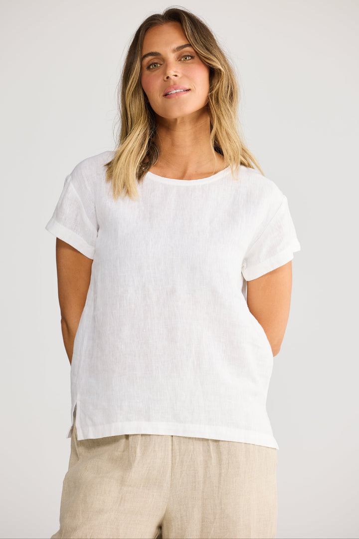 Captain Tee - White