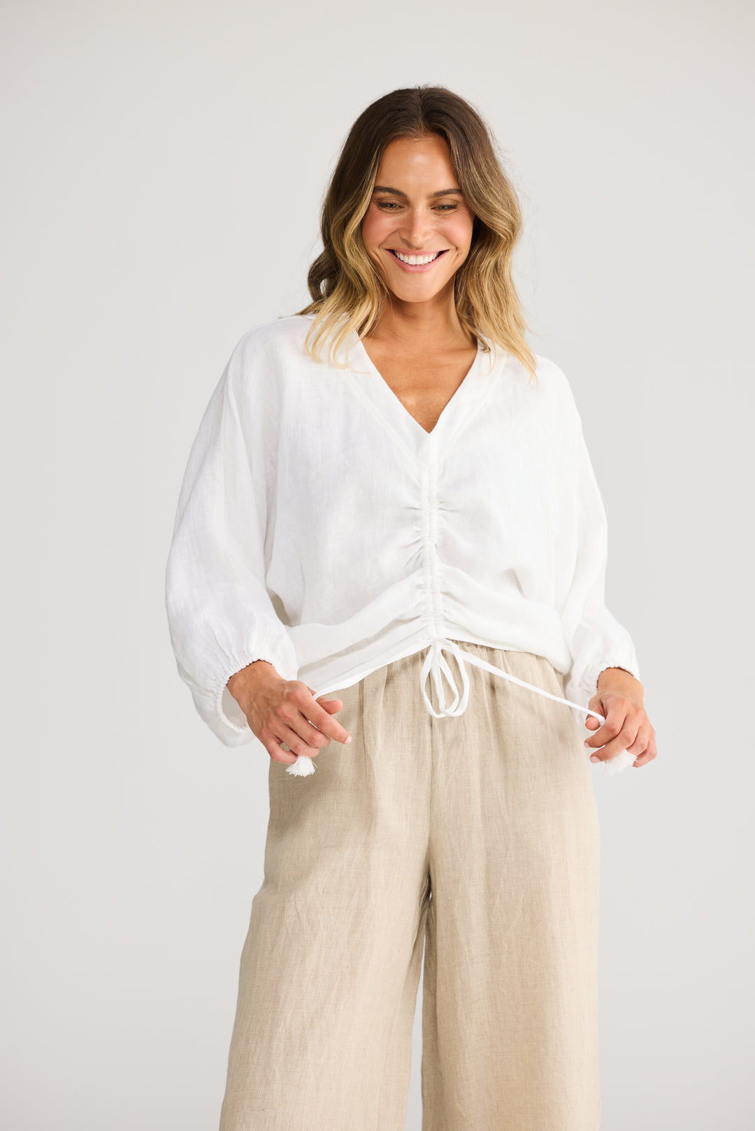 Happy Hour Top - White