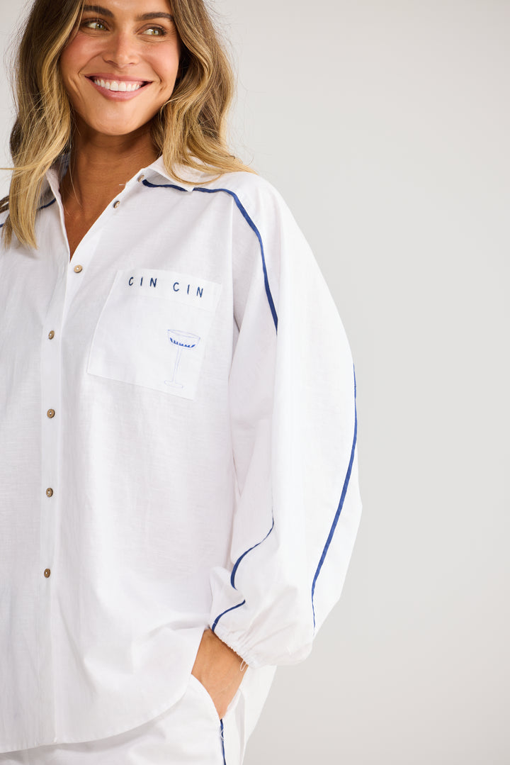 Vacation Shirt - White