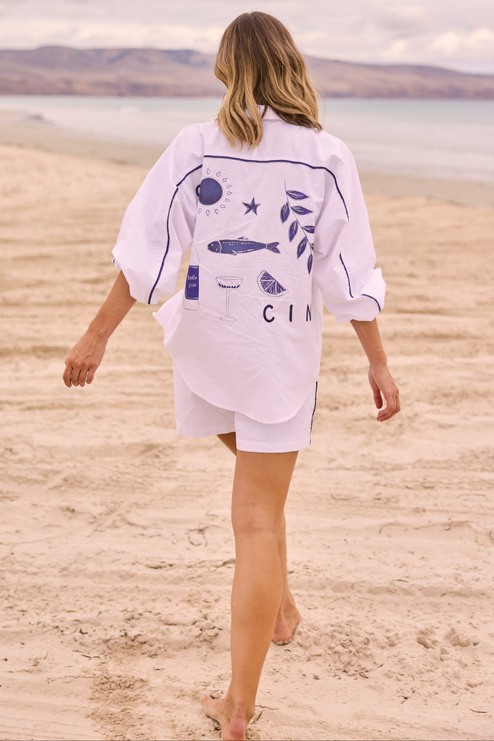 Vacation Shirt - White