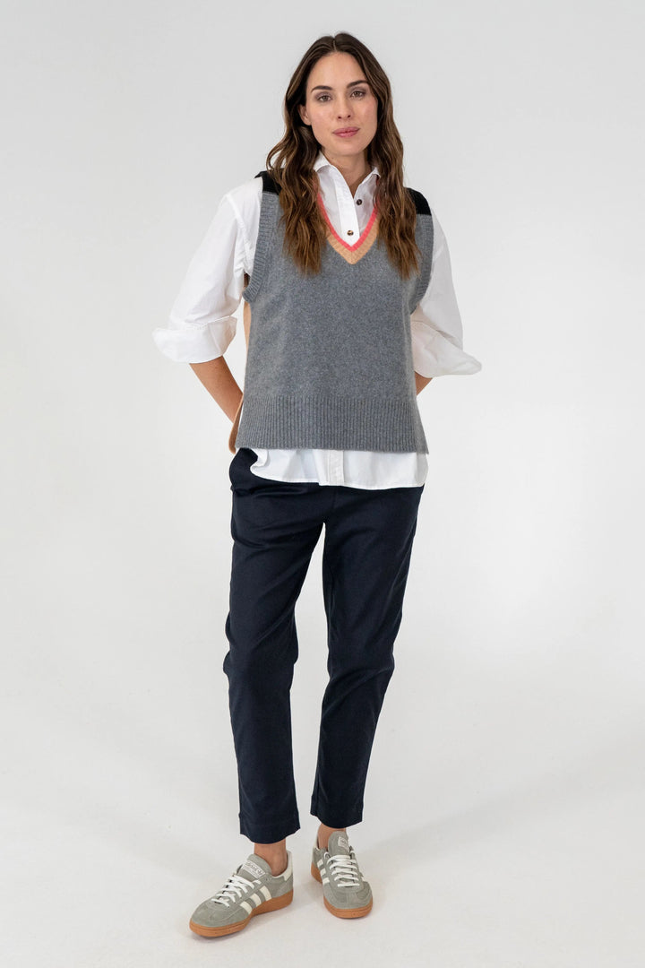 Sevilla Vest - Charcoal Multi