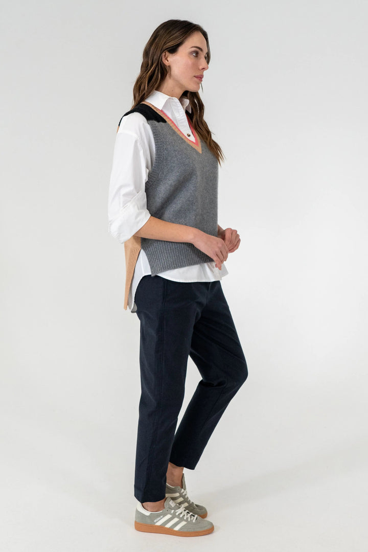 Sevilla Vest - Charcoal Multi