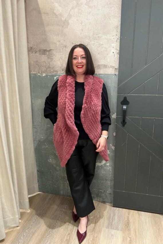 Haywood Vest - Berry