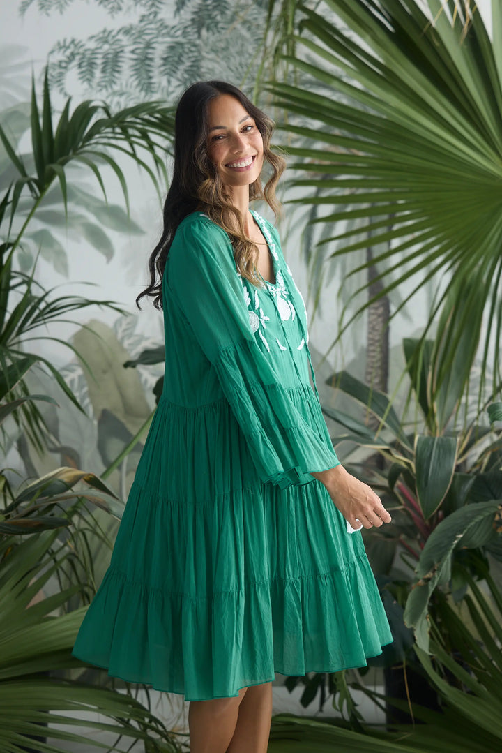 Jamaica Dress - Jade Green
