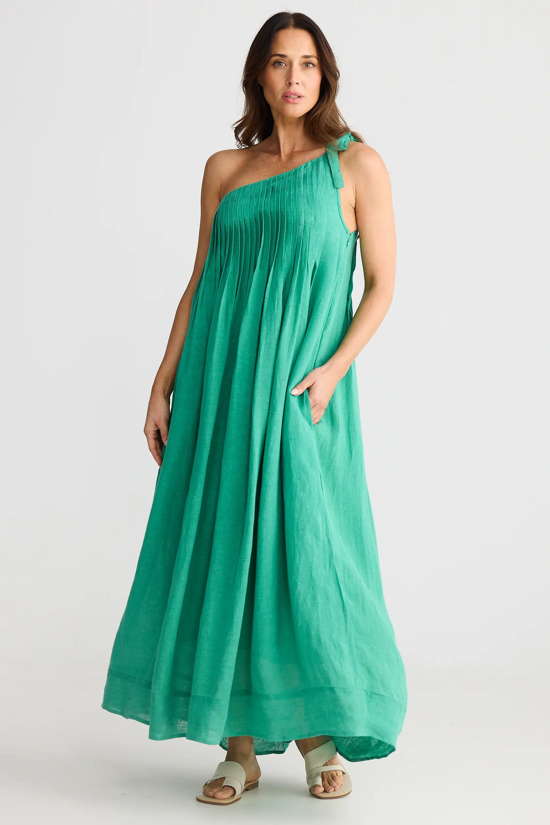 Holiday Trading Lana Maxi Dress Jade Green