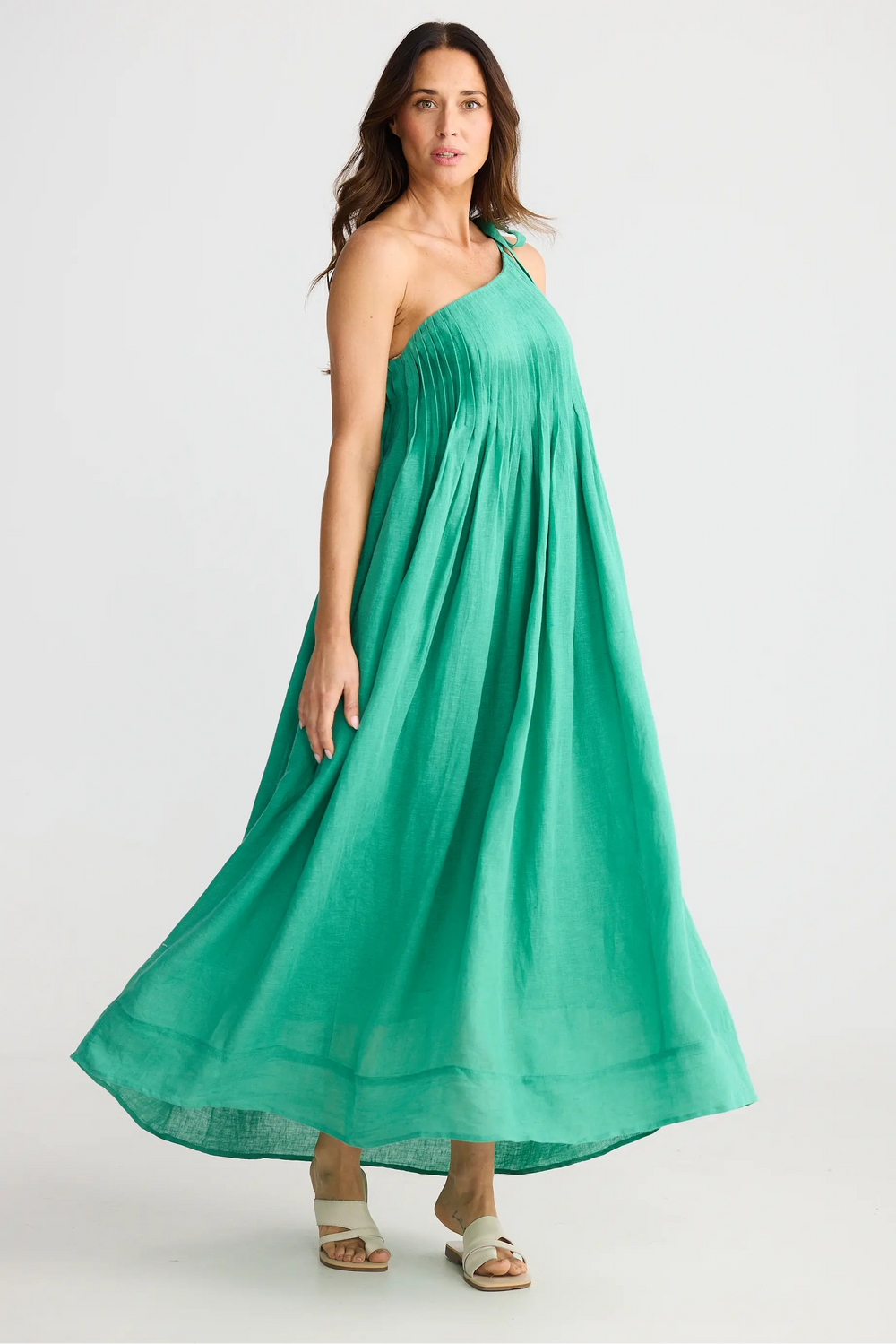 Holiday Trading Lana Maxi Dress Jade Green