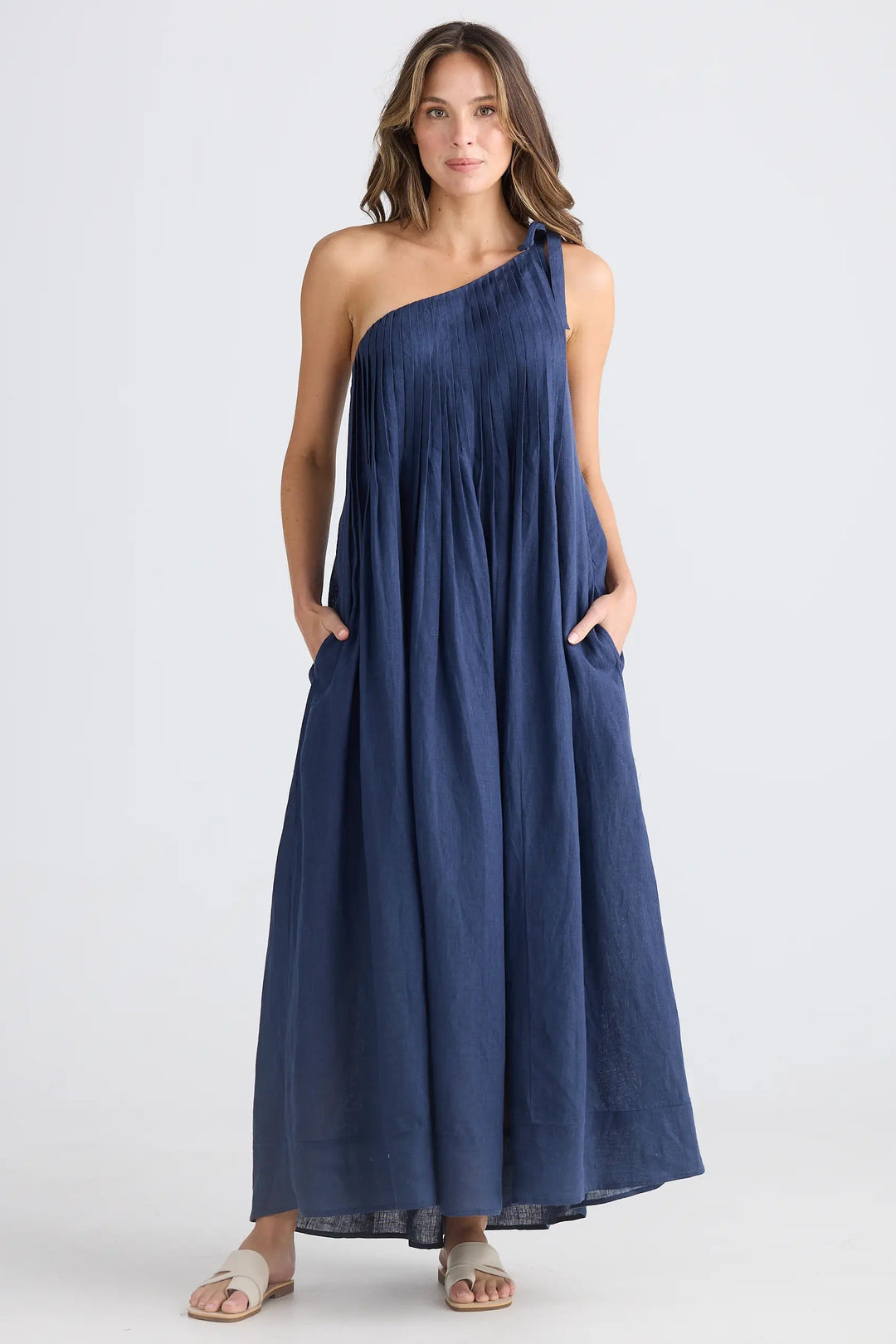 Holiday Trading Lana Maxi Dress Navy