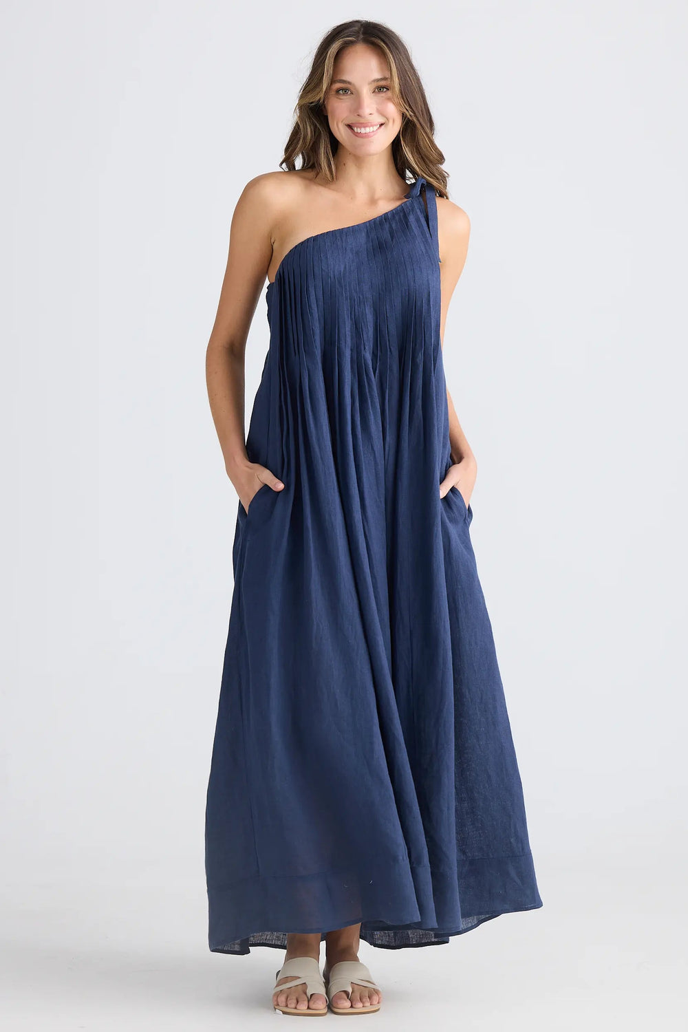 Holiday Trading Lana Maxi Dress Navy