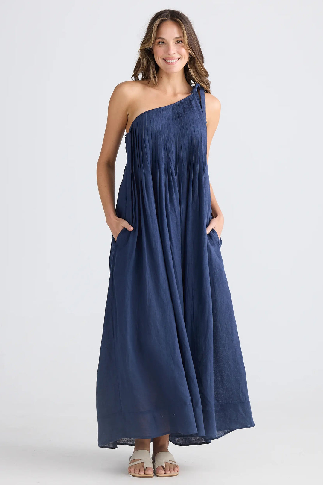 Holiday Trading Lana Maxi Dress Navy