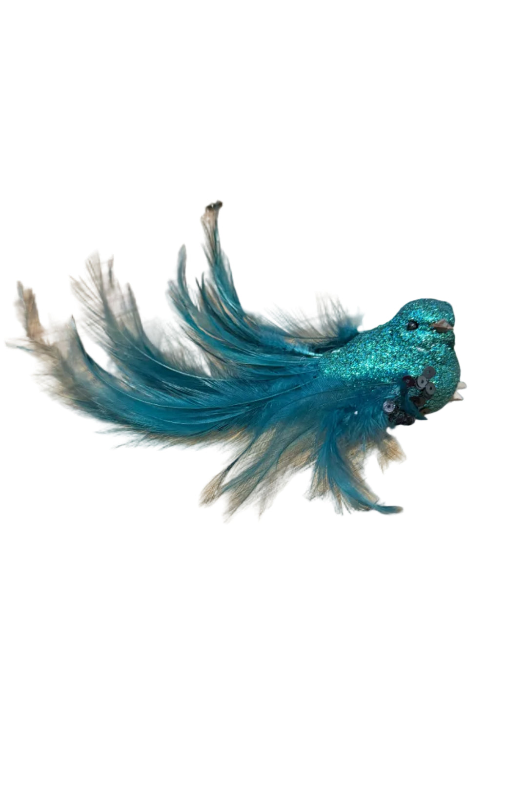 Clip on Bird Decoration - Peacock