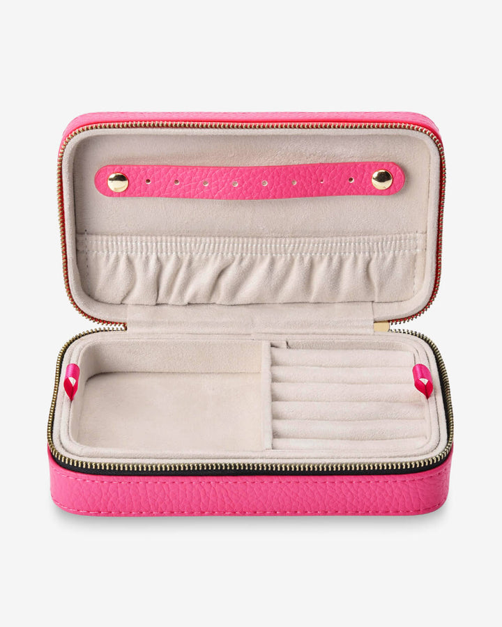 Jewellery Case Large - Fucshia