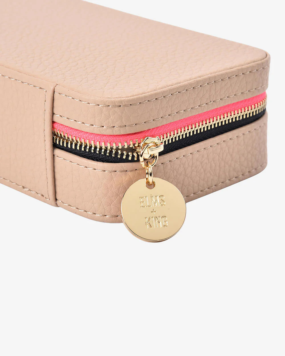 Jewellery Case Large - Neutral Pebble