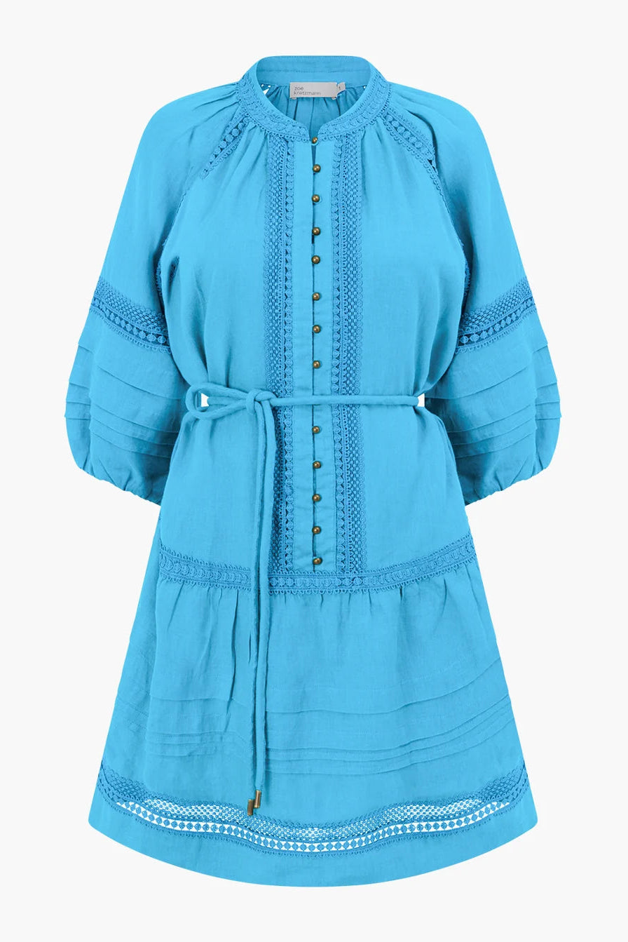 Jostle Dress - Lagoon