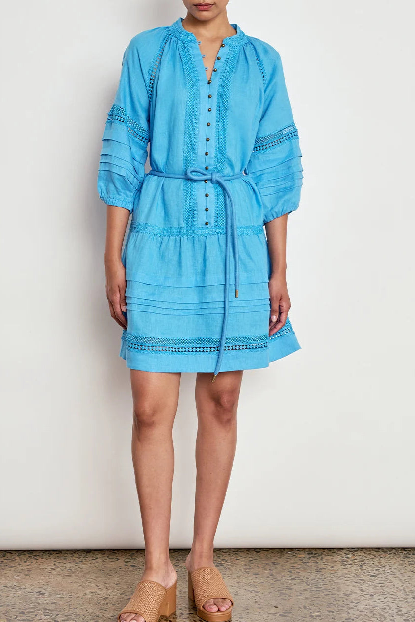 Jostle Dress - Lagoon