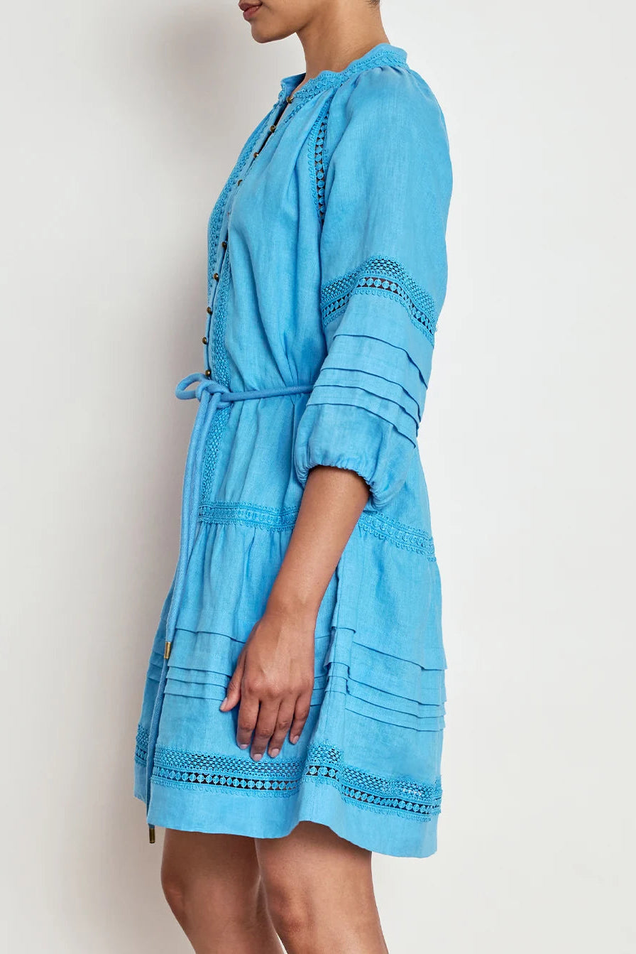 Jostle Dress - Lagoon