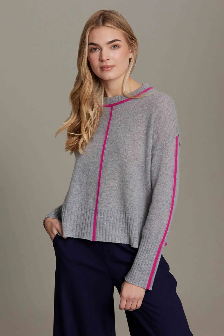 Juliet Boxy Crew Harbour w/ Dragonfruit Tipping