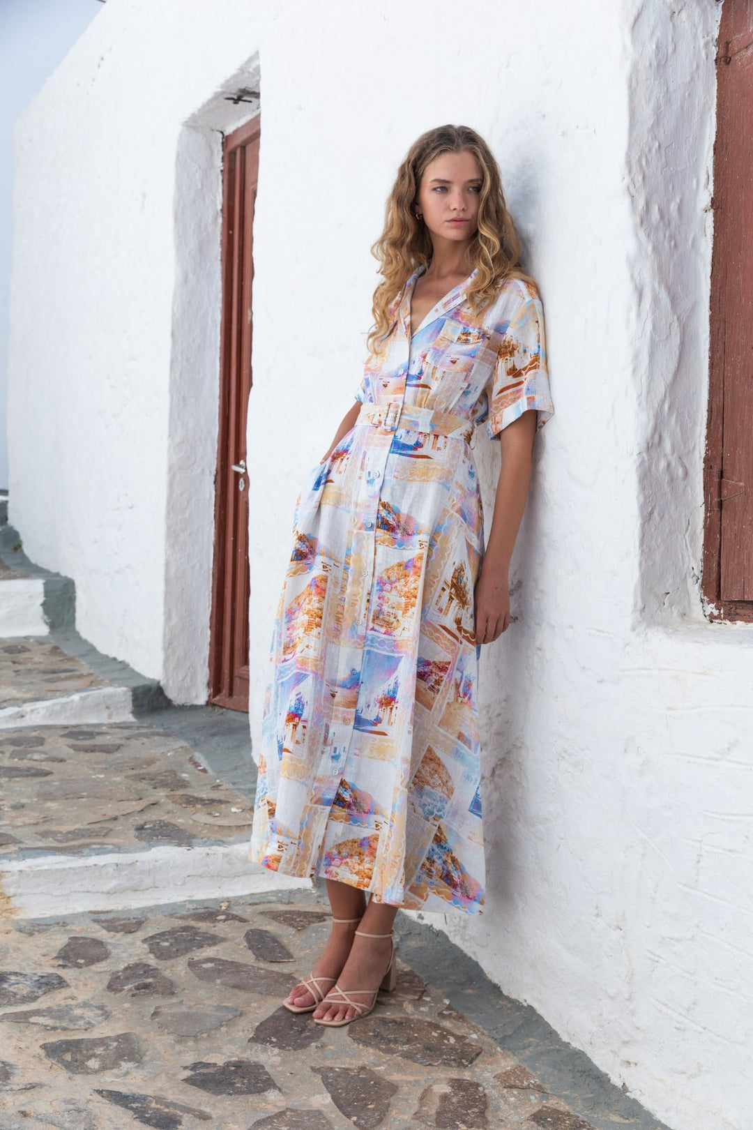 Carrie Maxi Dress - Amalfi