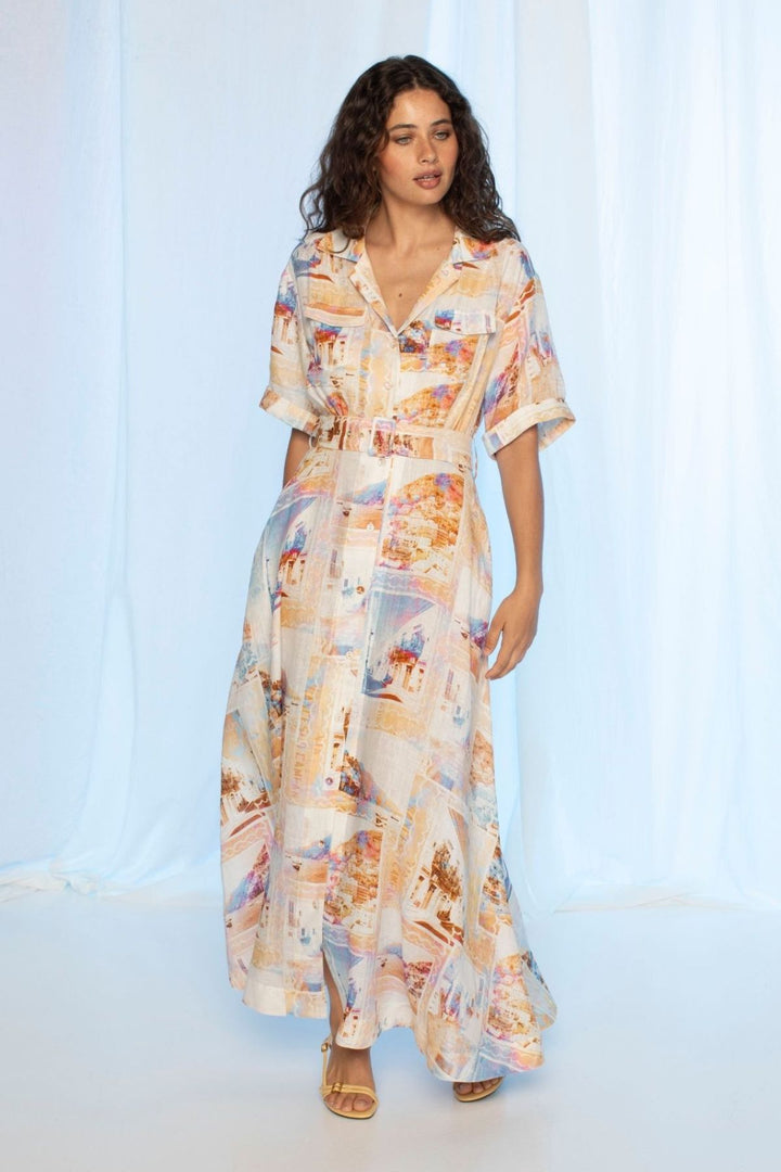 Carrie Maxi Dress - Amalfi