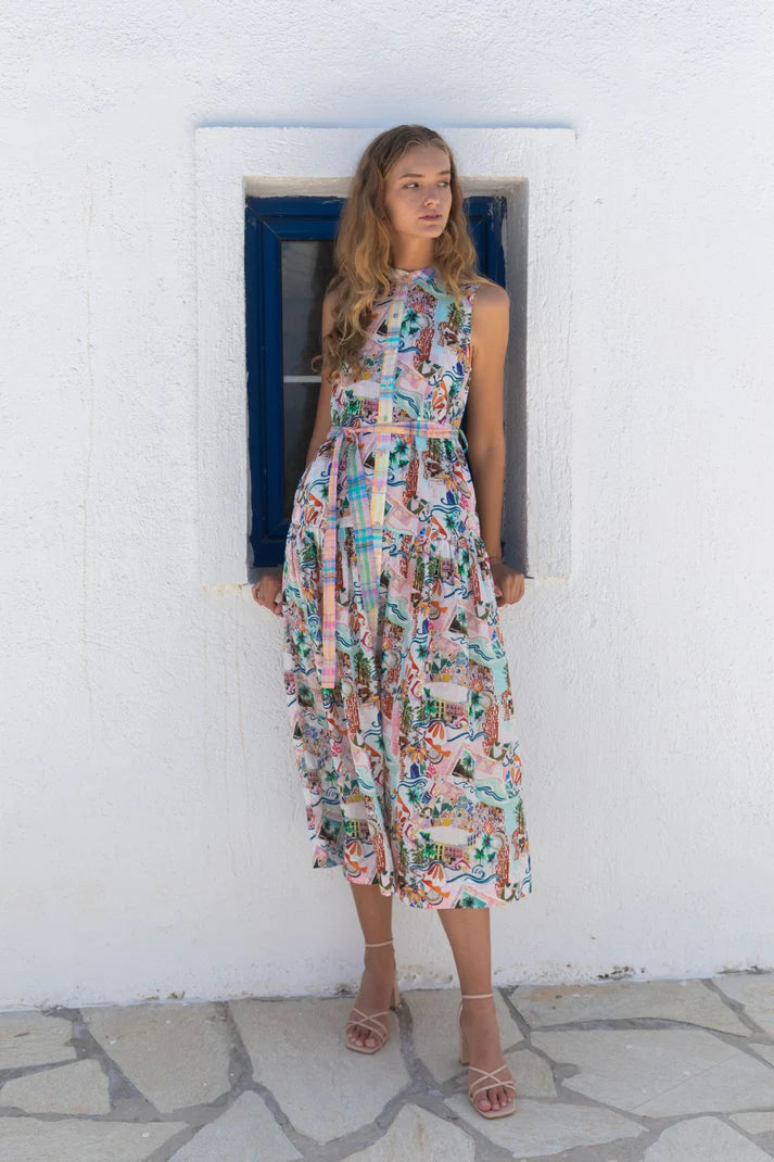 Wanda Maxi Dress - Polaroids