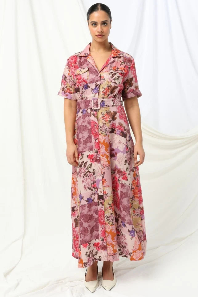 Cecilia Dress - Cedar Mirage