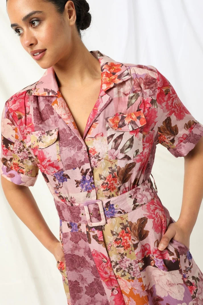 Cecilia Dress - Cedar Mirage