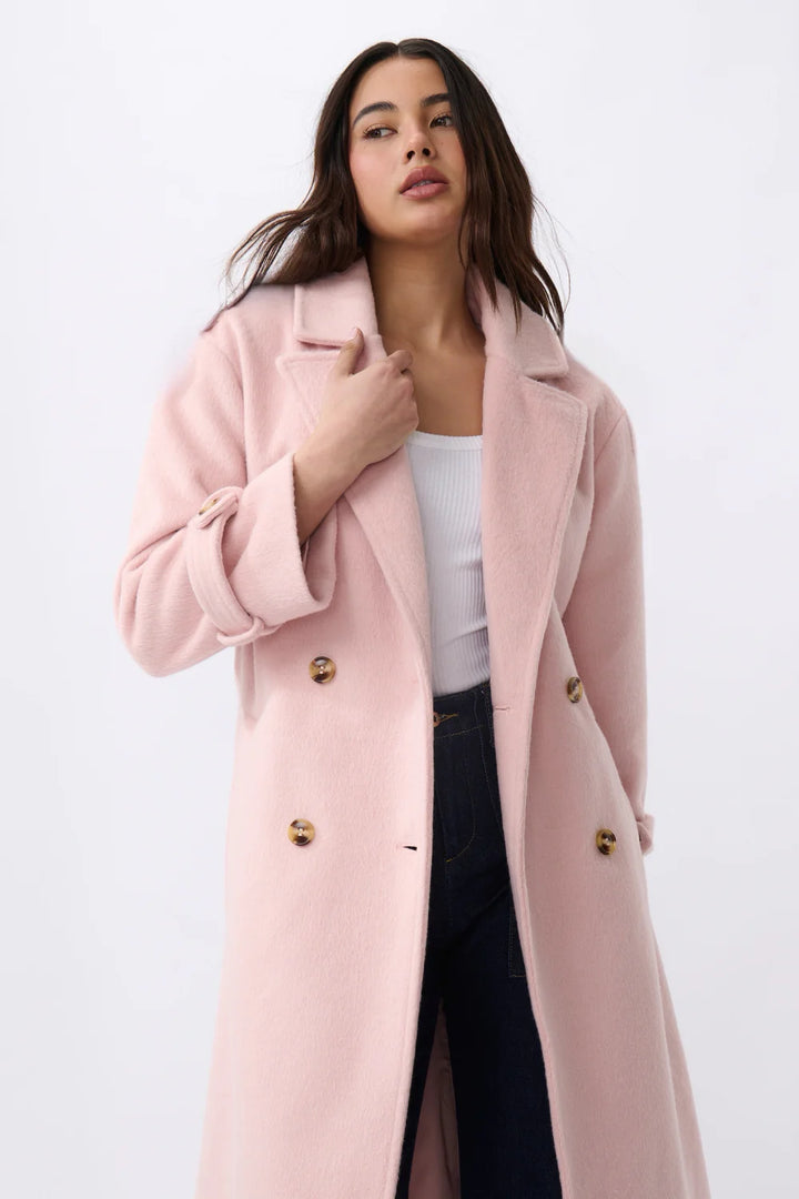 Jasmine Coat - Soft Pink