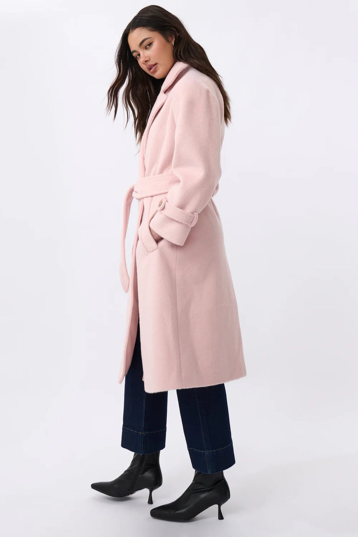 Jasmine Coat - Soft Pink